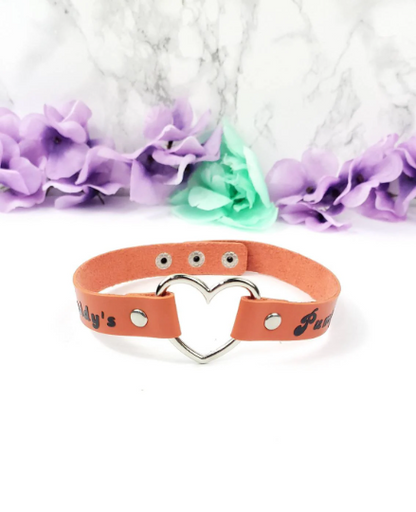 Daddy's Pumpkin Choker (Orange)