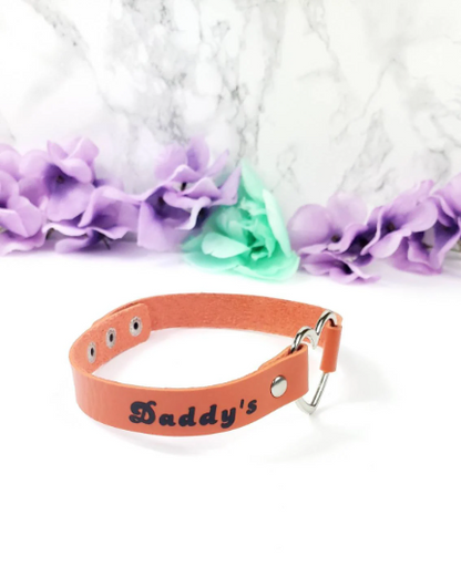 Daddy's Pumpkin Choker (Orange)