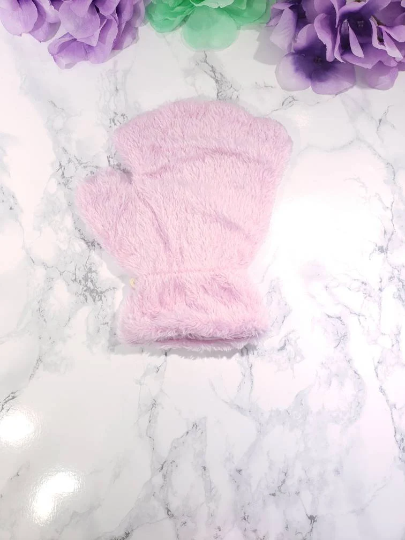 Baby Pink Pet Play Fingerless Gloves