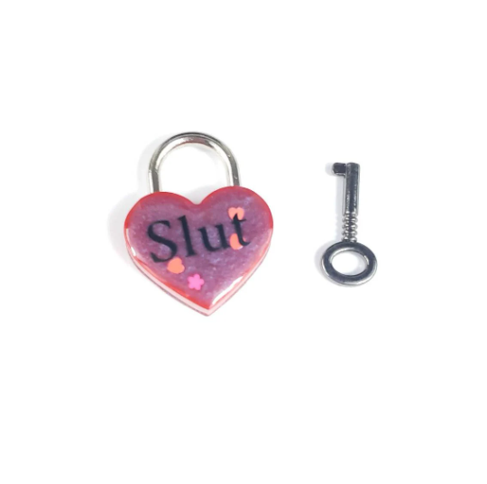 Slut Heart Lock