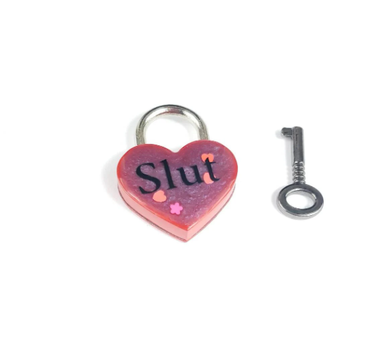 Slut Heart Lock