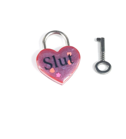 Slut Heart Lock