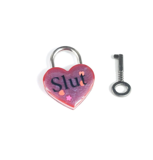 Slut Heart Lock