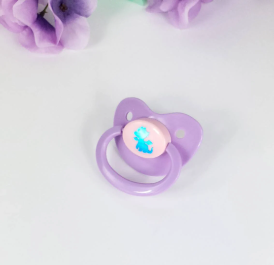 Holographic Dragon Adult Pacifier
