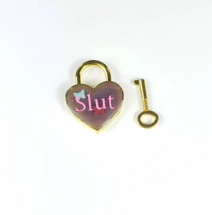 Slut Heart Lock