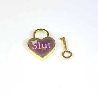 Slut Heart Lock