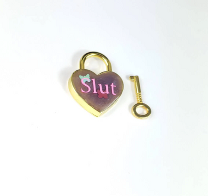 Slut Heart Lock