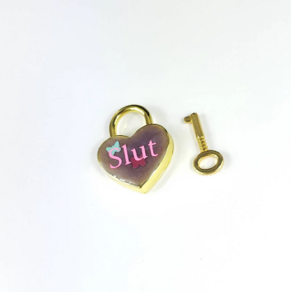 Slut Heart Lock