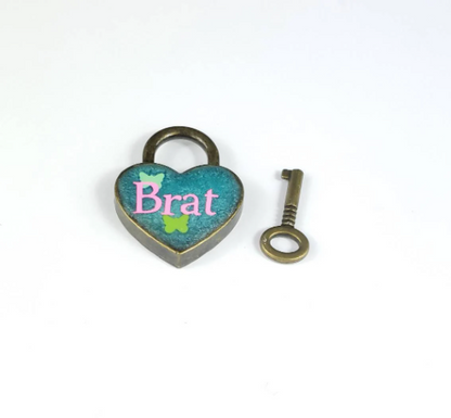 Brat Heart Lock