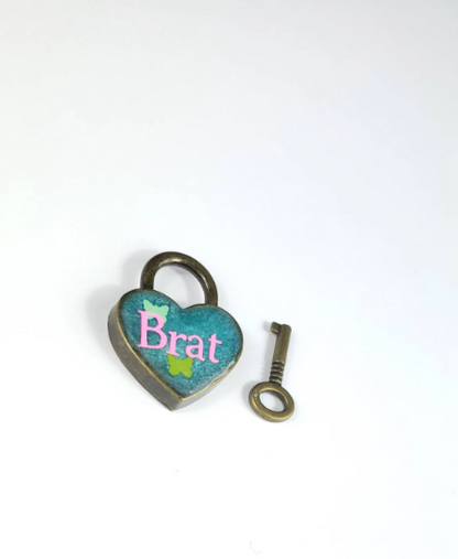 Brat Heart Lock