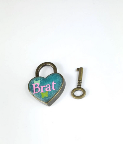 Brat Heart Lock