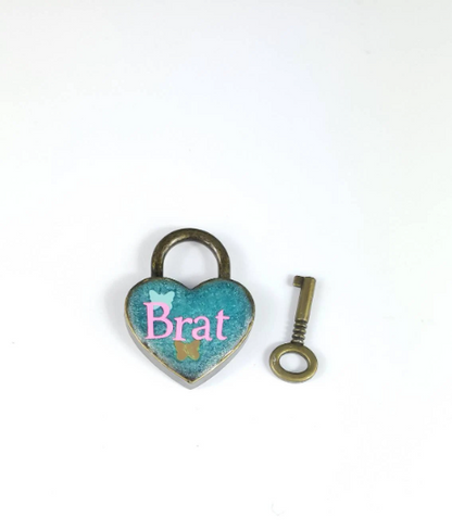 Brat Heart Lock