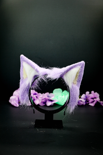 Lavender Pet Play Paw and Ears Set