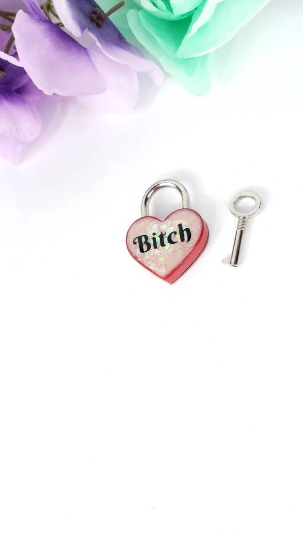 Bitch Heart Lock