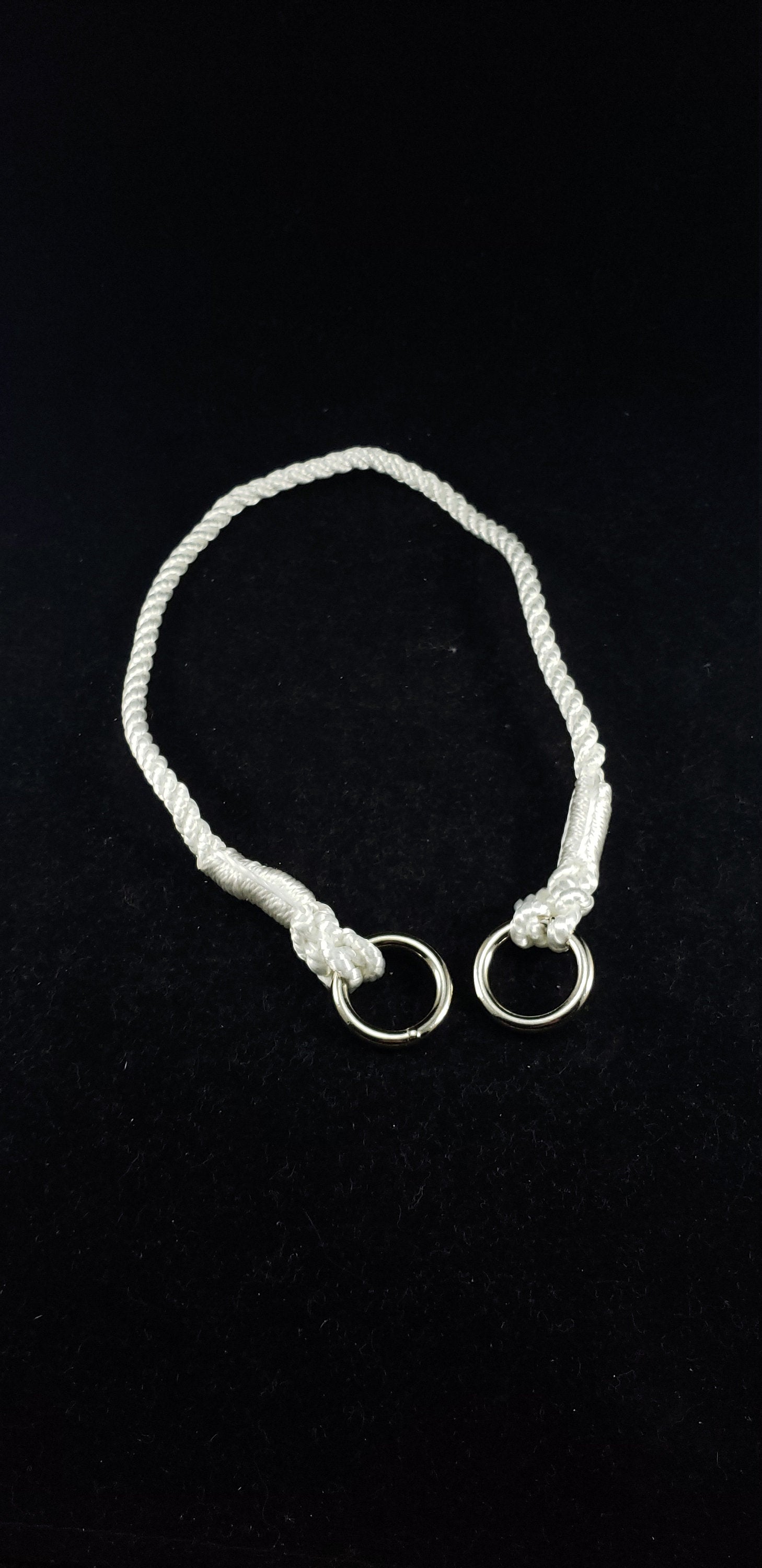 Custom~100% Nylon Rope Durable Day Collar, Pet Play Collar, BDSM Collar, Submissive Collar | Vixen's Hidden Desires