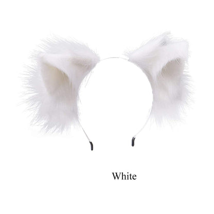 Pet Play Bendable Ears, Faux Fur Animal Ears
