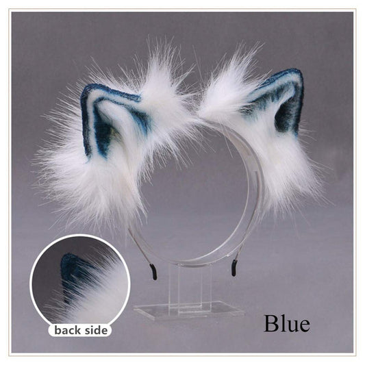 Pet Play Bendable Ears, Faux Fur Animal Ears