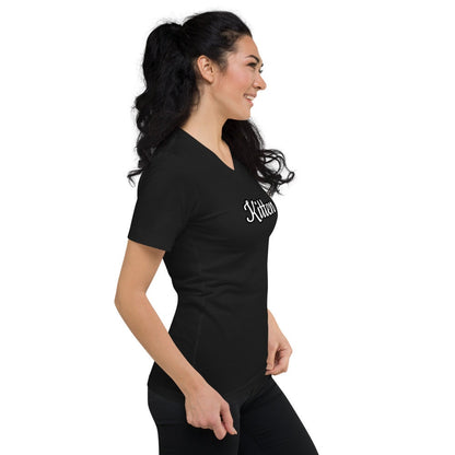 BDSM Kitten Unisex Short Sleeve V-Neck T-Shirt
