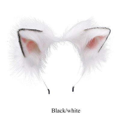 Pet Play Bendable Ears, Faux Fur Animal Ears