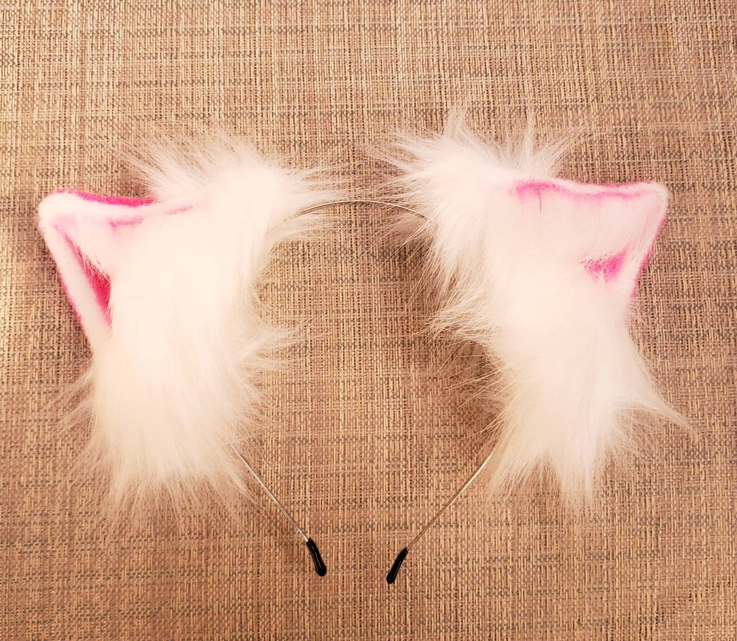 Custom Pet Play Bendable Ears, Faux Fur Animal Ears | Vixen's Hidden Desires