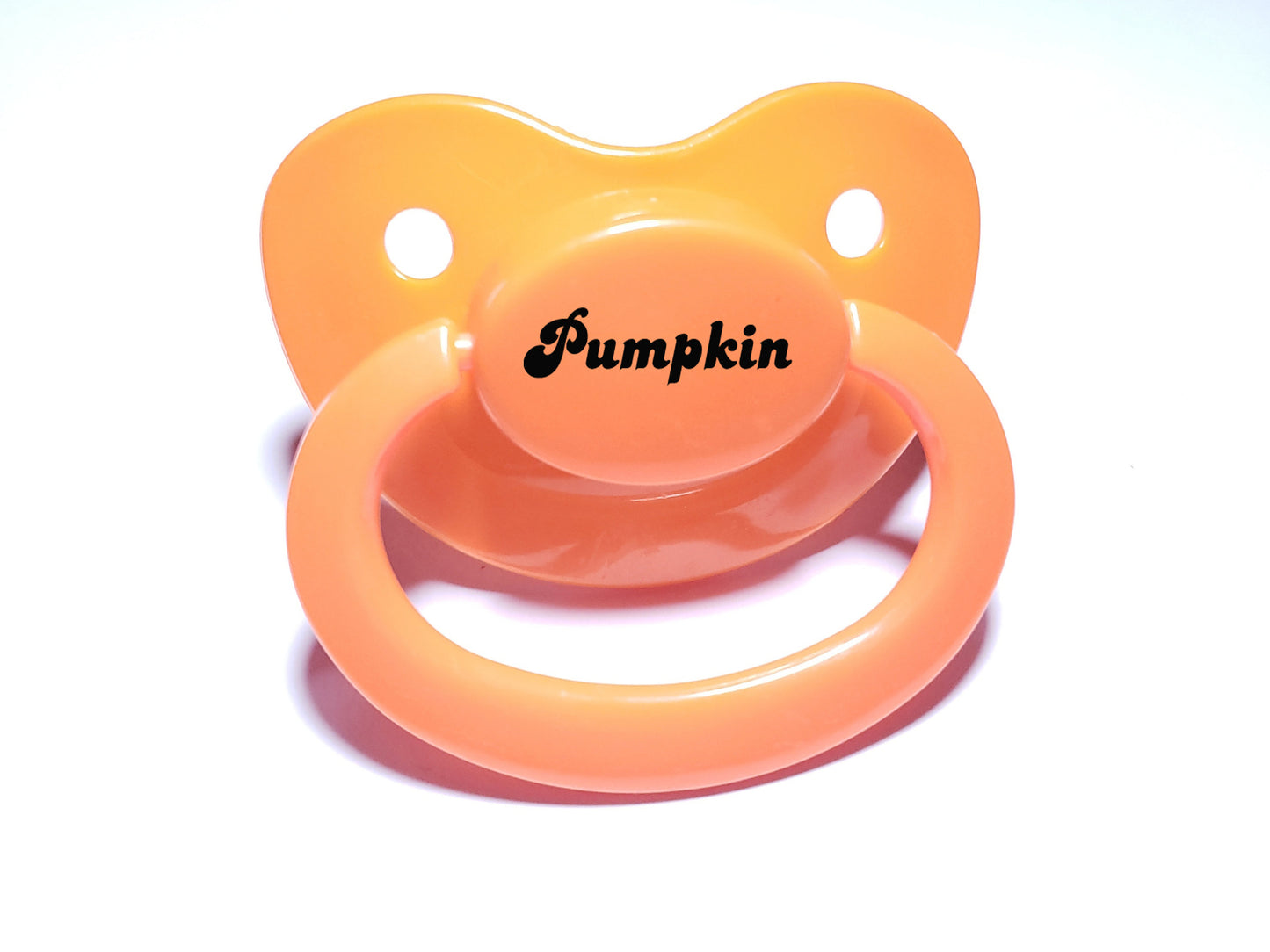 Pumpkin Adult Pacifier