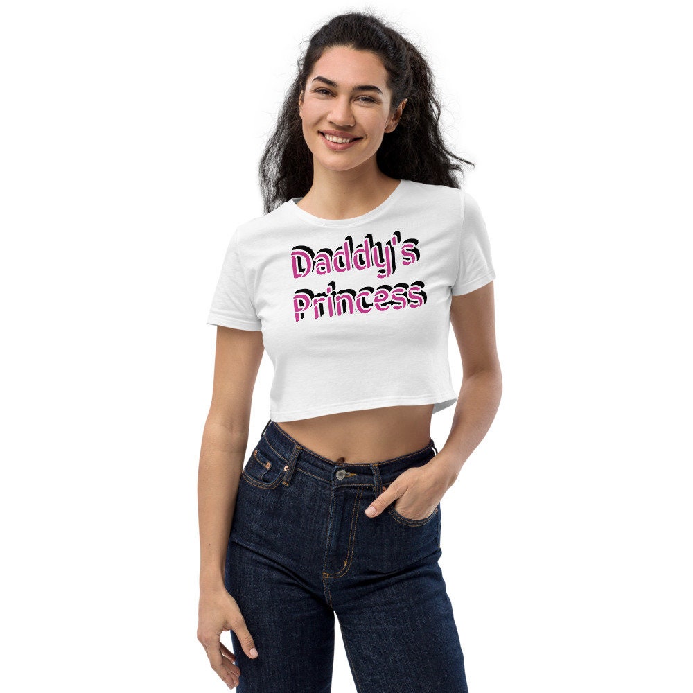 Daddy’s Princess Organic Crop Top