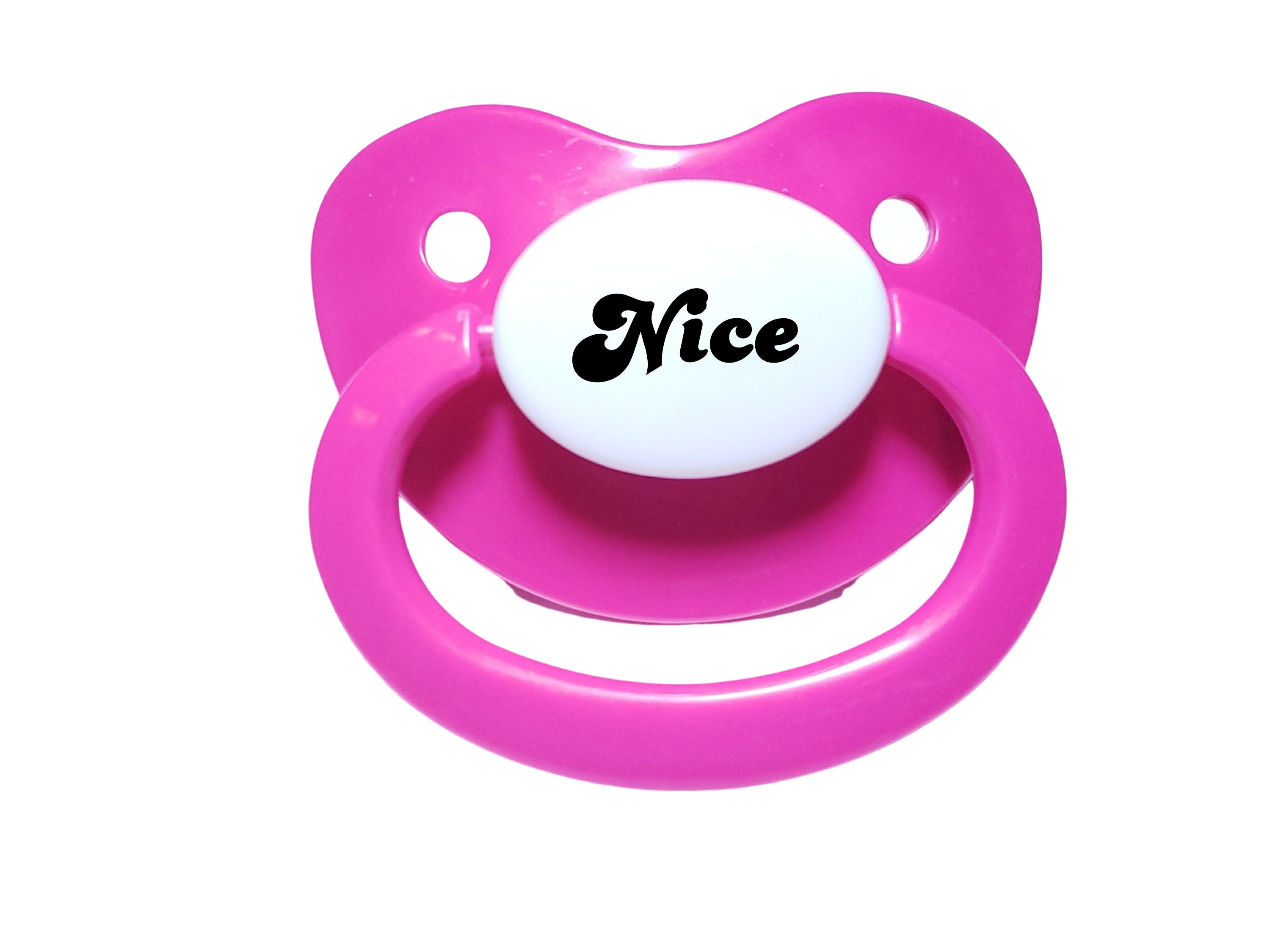 Nice Baby Normal Pacifier Nice Adult Pacifier