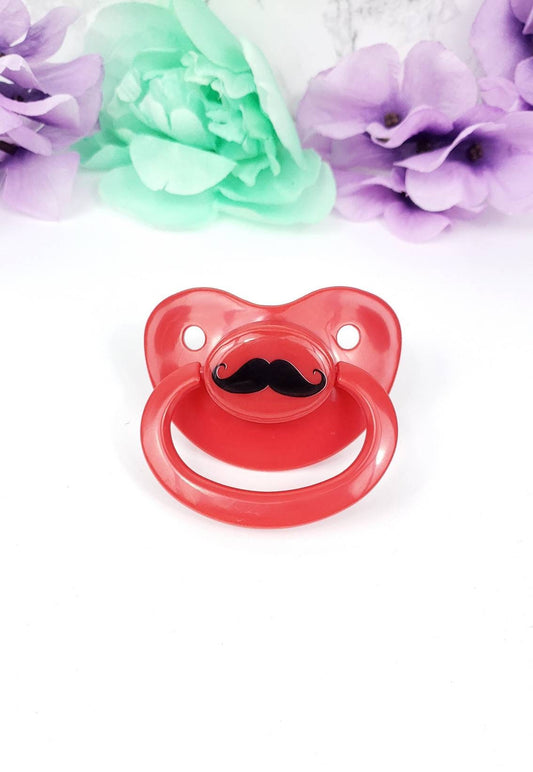 Mustache Adult Pacifier