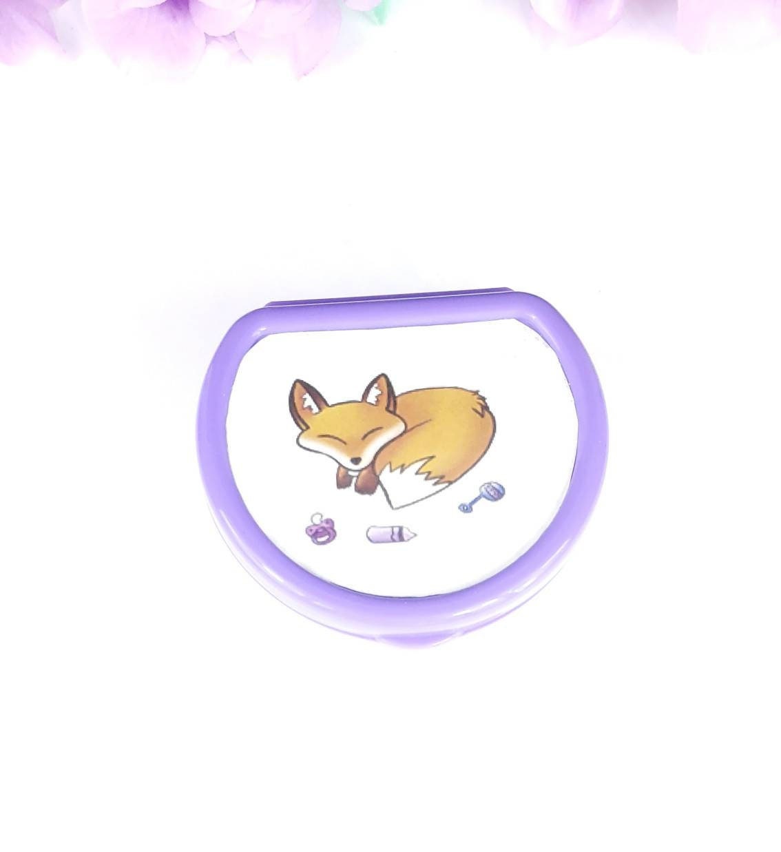 Sleeping Fox Adult Pacifier Case