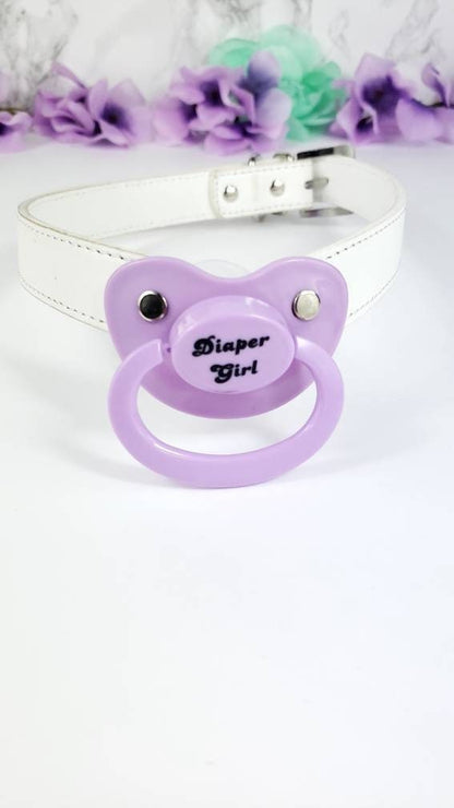 Diaper Girl Adult Pacifier Gag