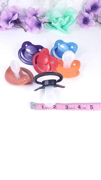 Bulk Plain Adult Pacifier Pack of 20