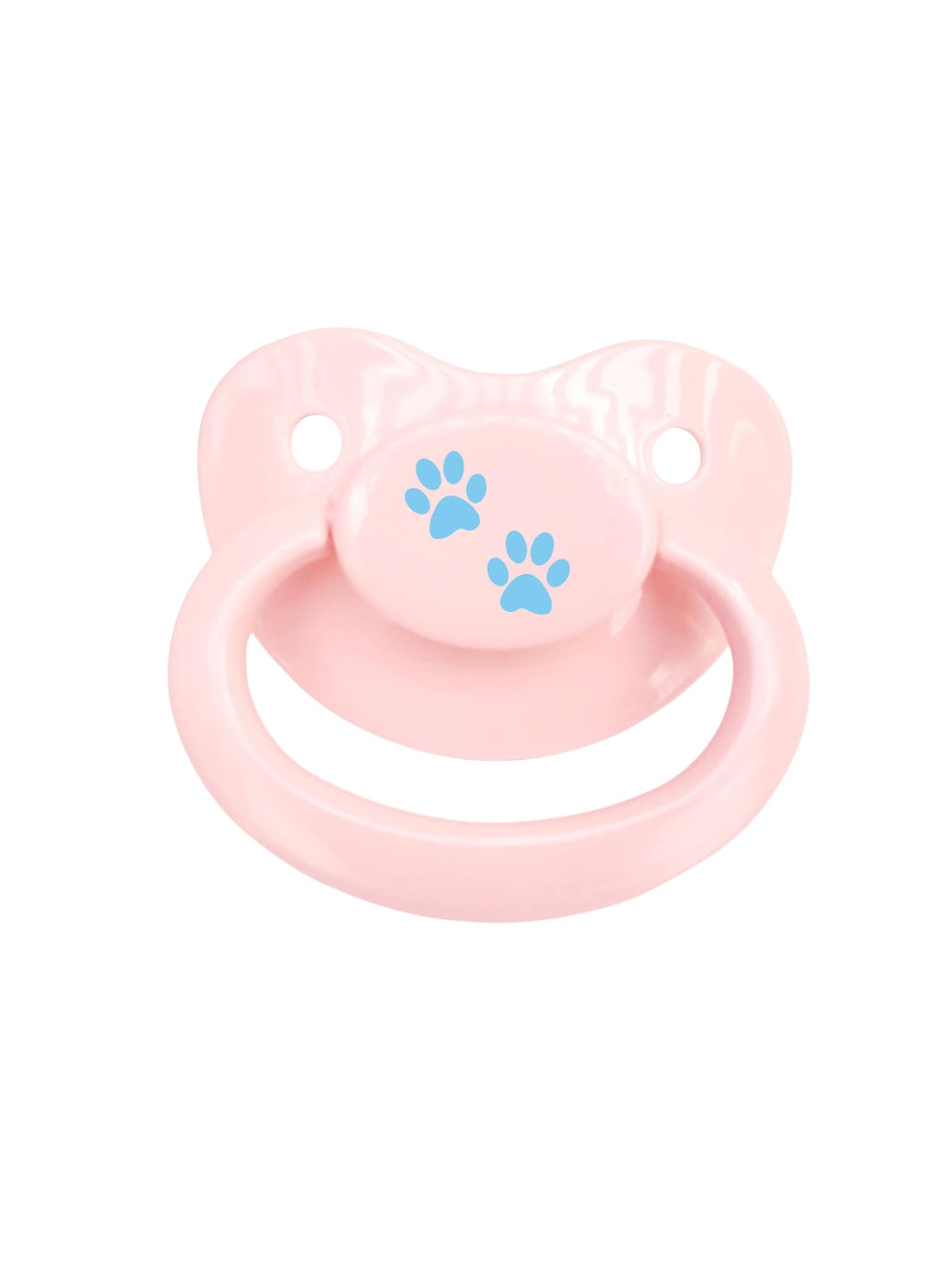 Blue Paw Prints Adult Pacifier