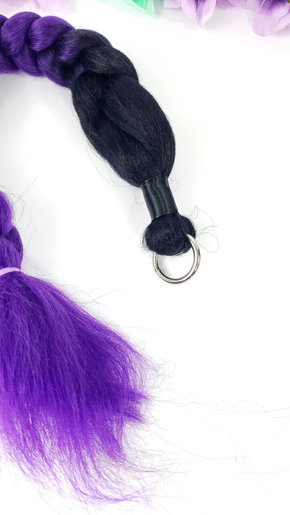 Purple Pony Tail Butt Plug