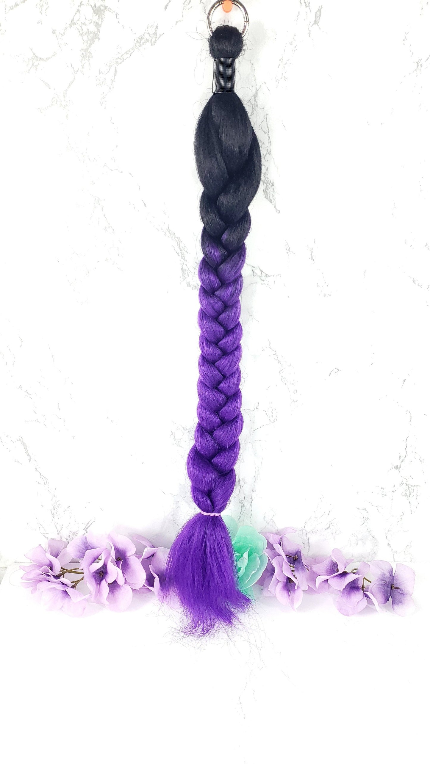 Purple Pony Tail Butt Plug