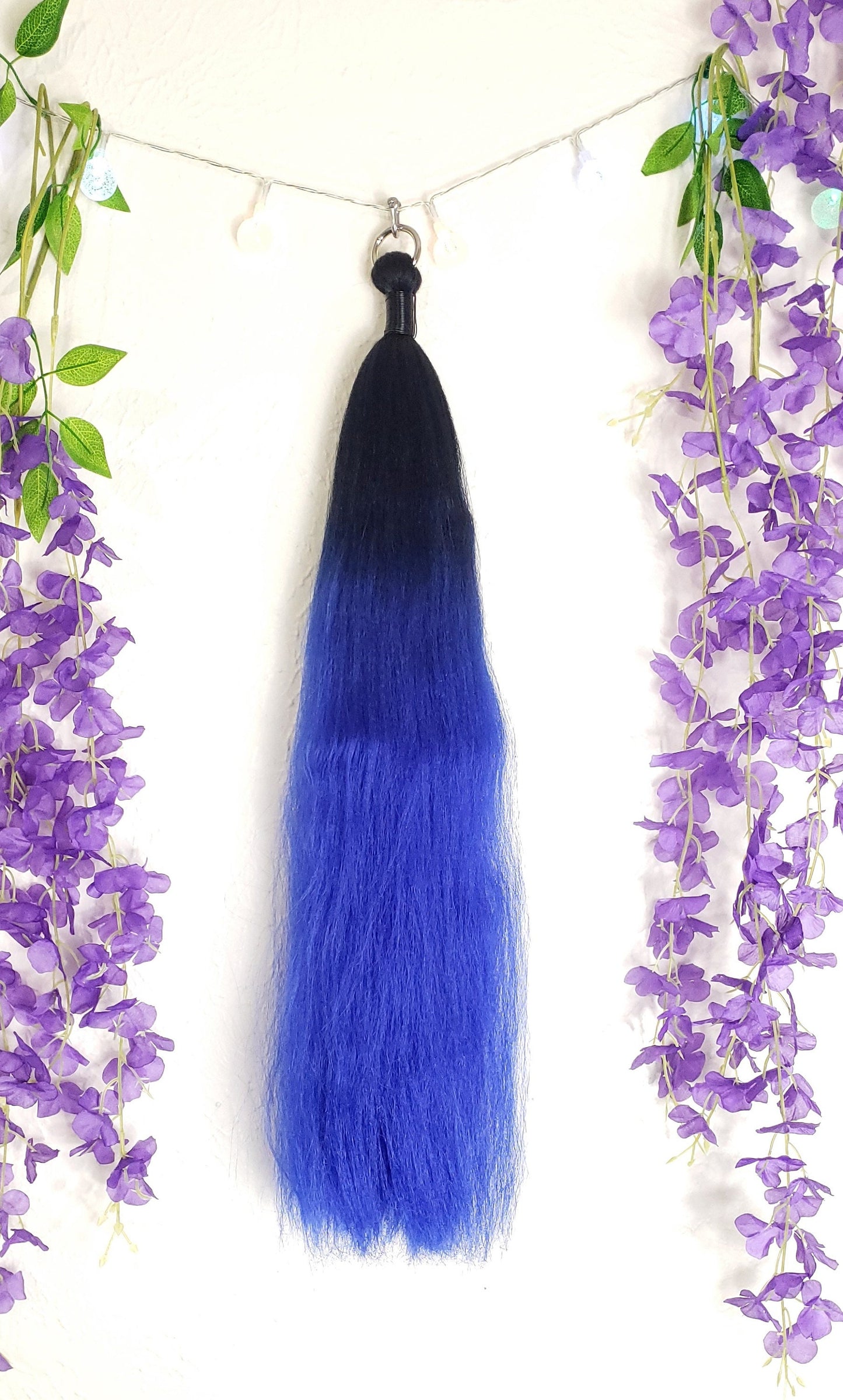 Blue Ombre Pony Play Tail