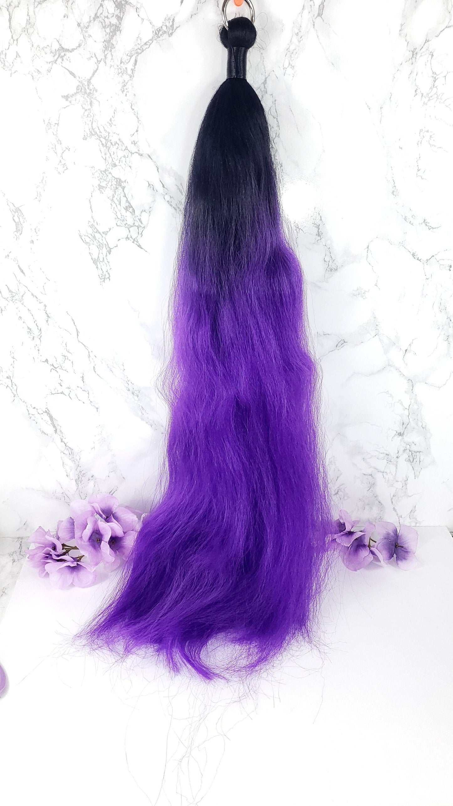 Purple Pony Tail Butt Plug