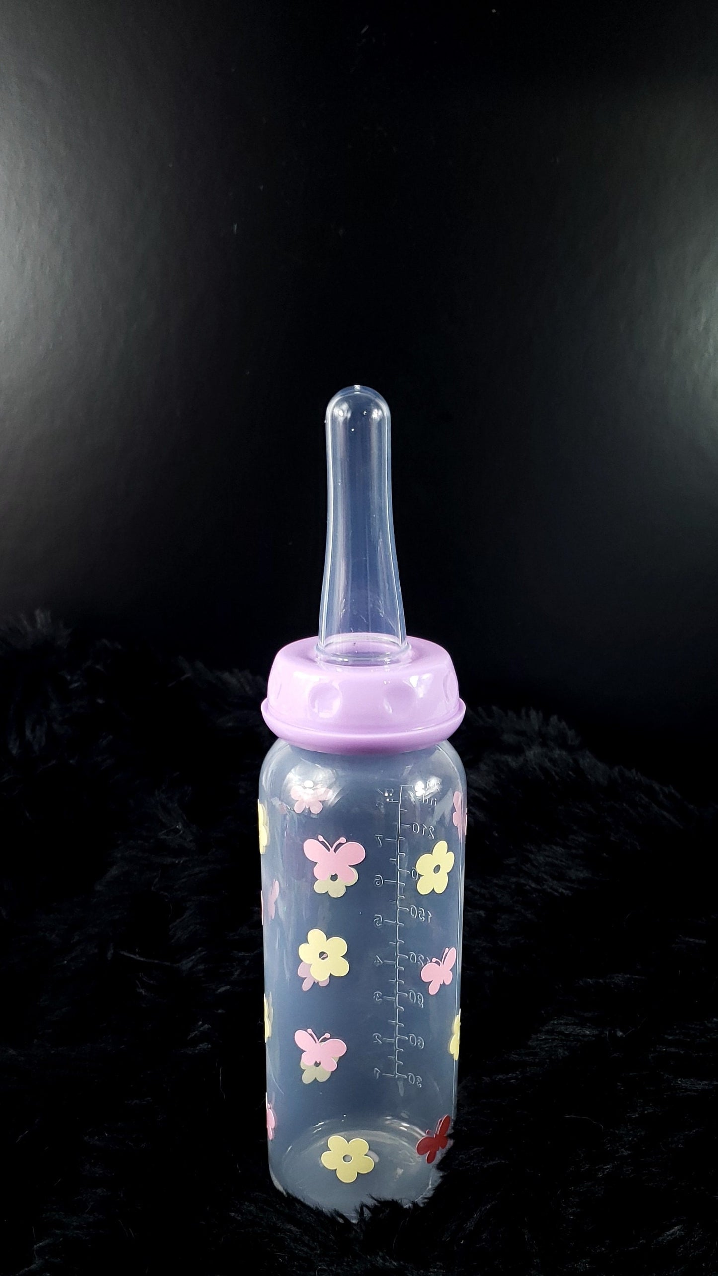 Butterfly & Flowers ABDL Bottle - 8 oz