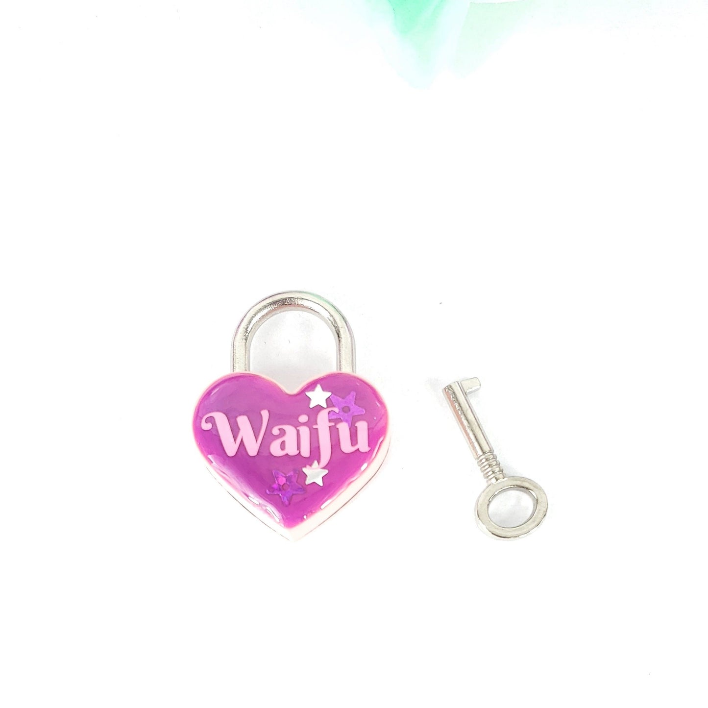 Waifu Heart Pad Lock