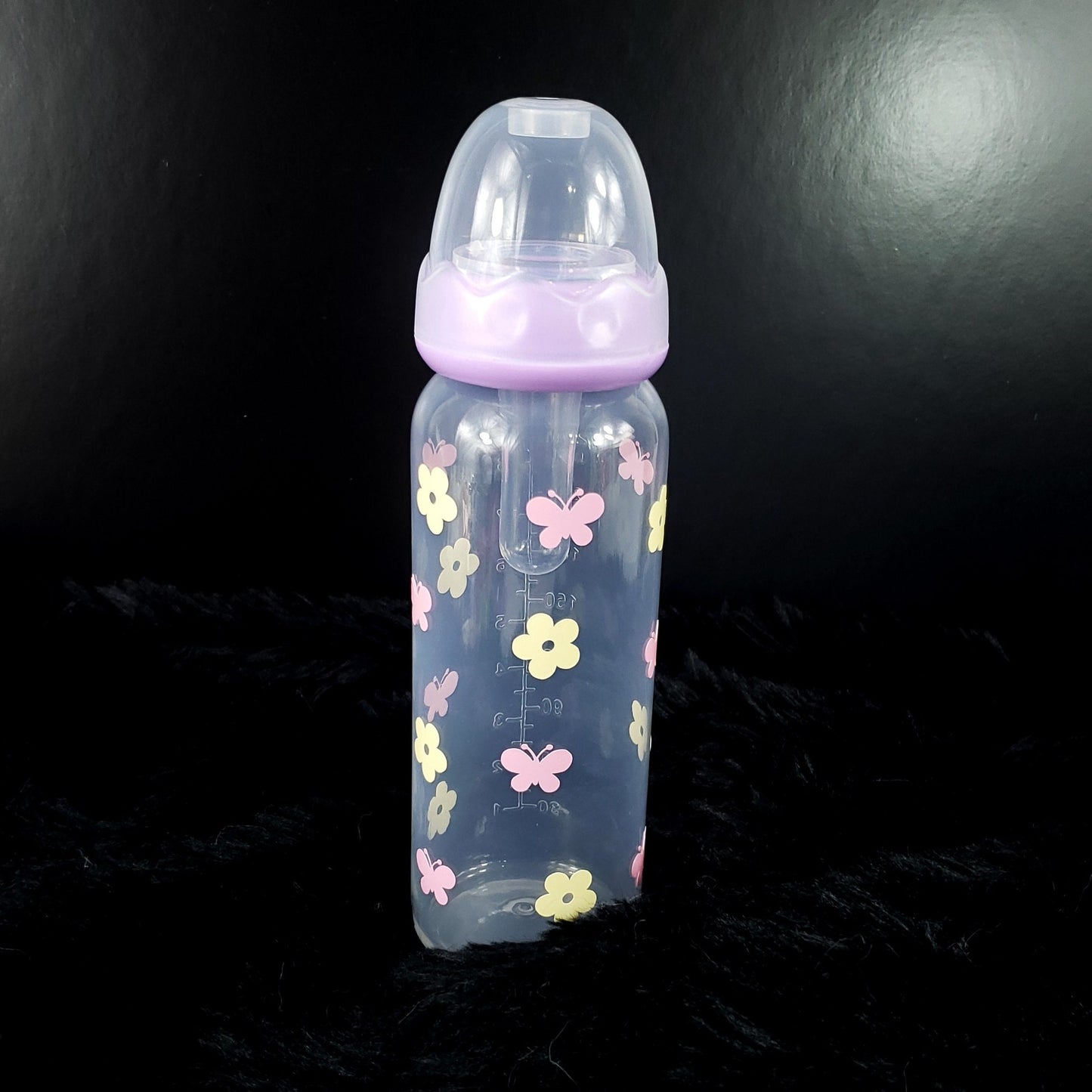 Butterfly & Flowers ABDL Bottle - 8 oz