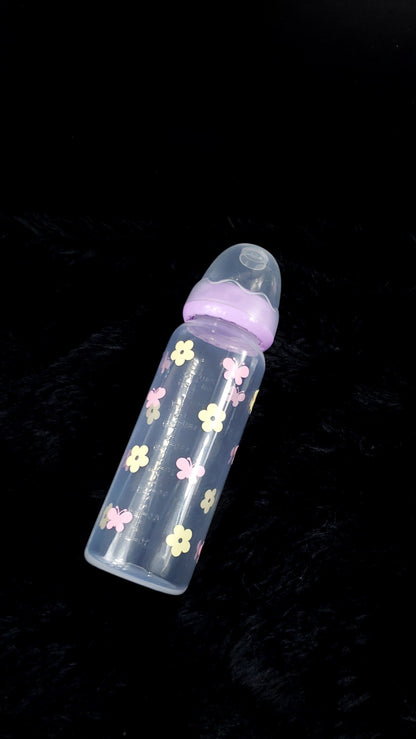 Butterfly & Flowers ABDL Bottle - 8 oz