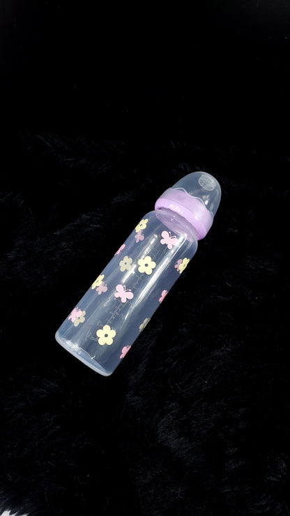 Butterfly & Flowers ABDL Bottle - 8 oz