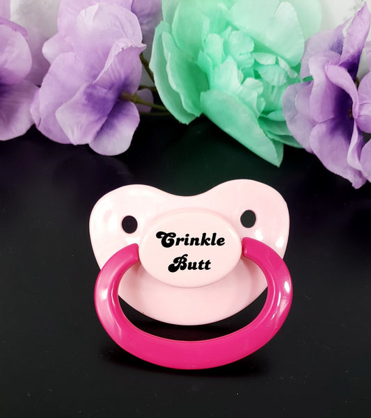 Crinkle Butt Adult Pacifier