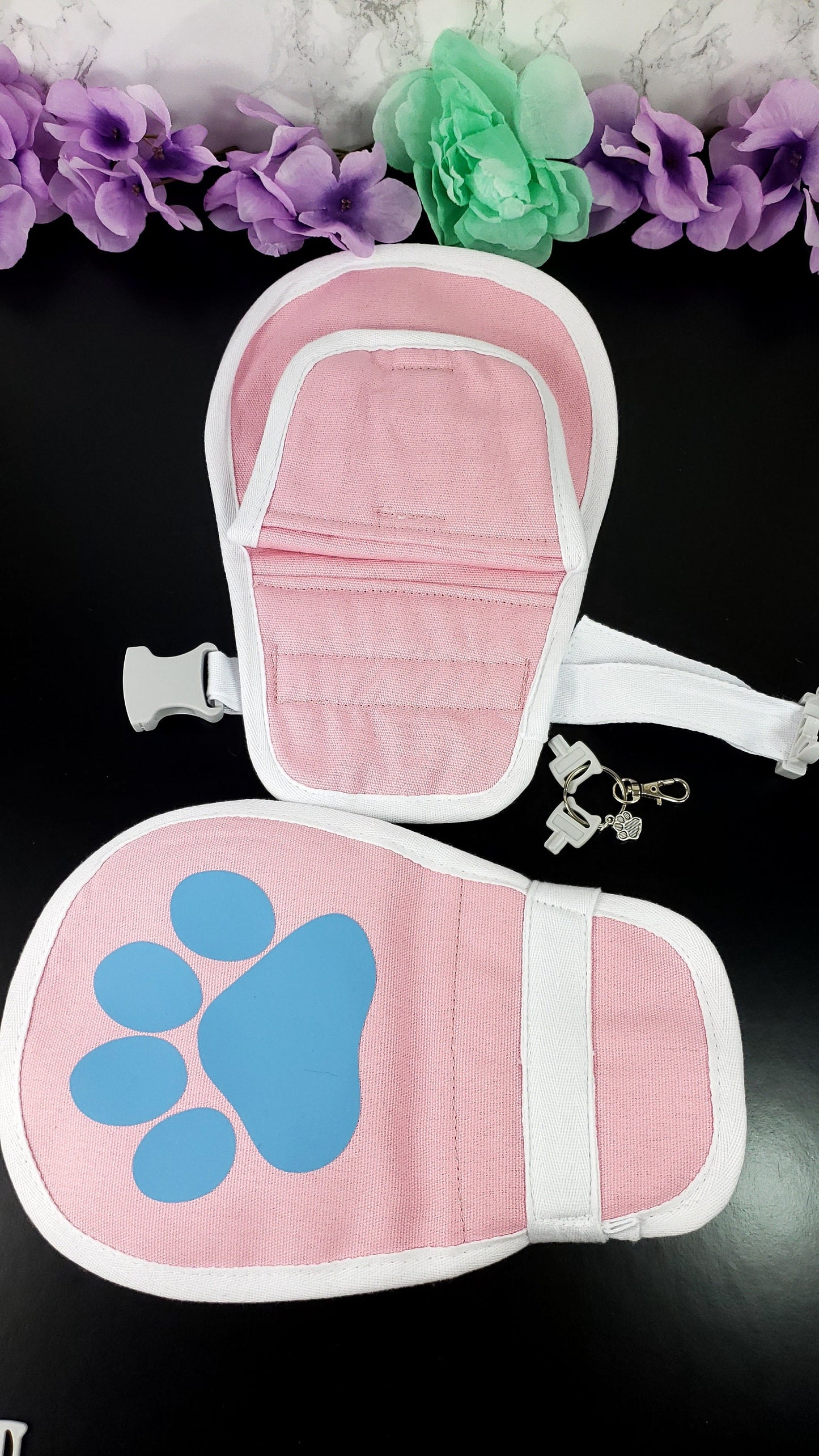 Pink Pet Play Paws Restraints