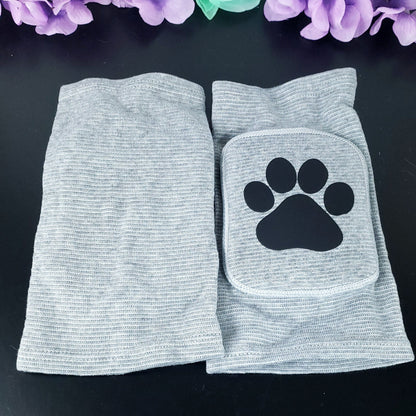 Gray Paw Knee pads