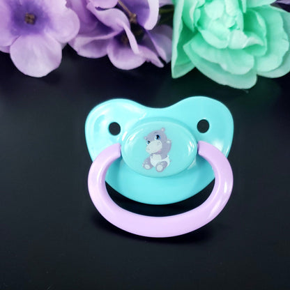 Baby Hippo Adult Pacifier