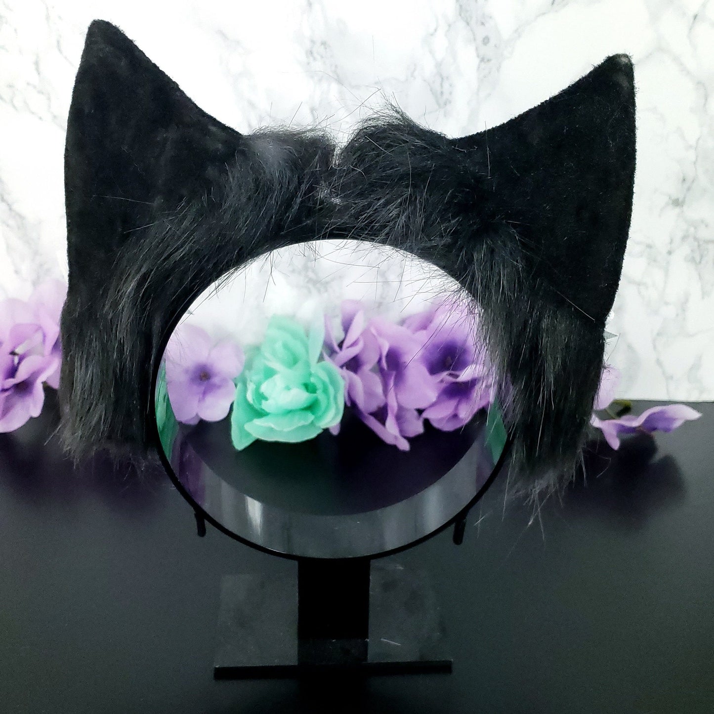 Black Kitten Costume Animal Ears