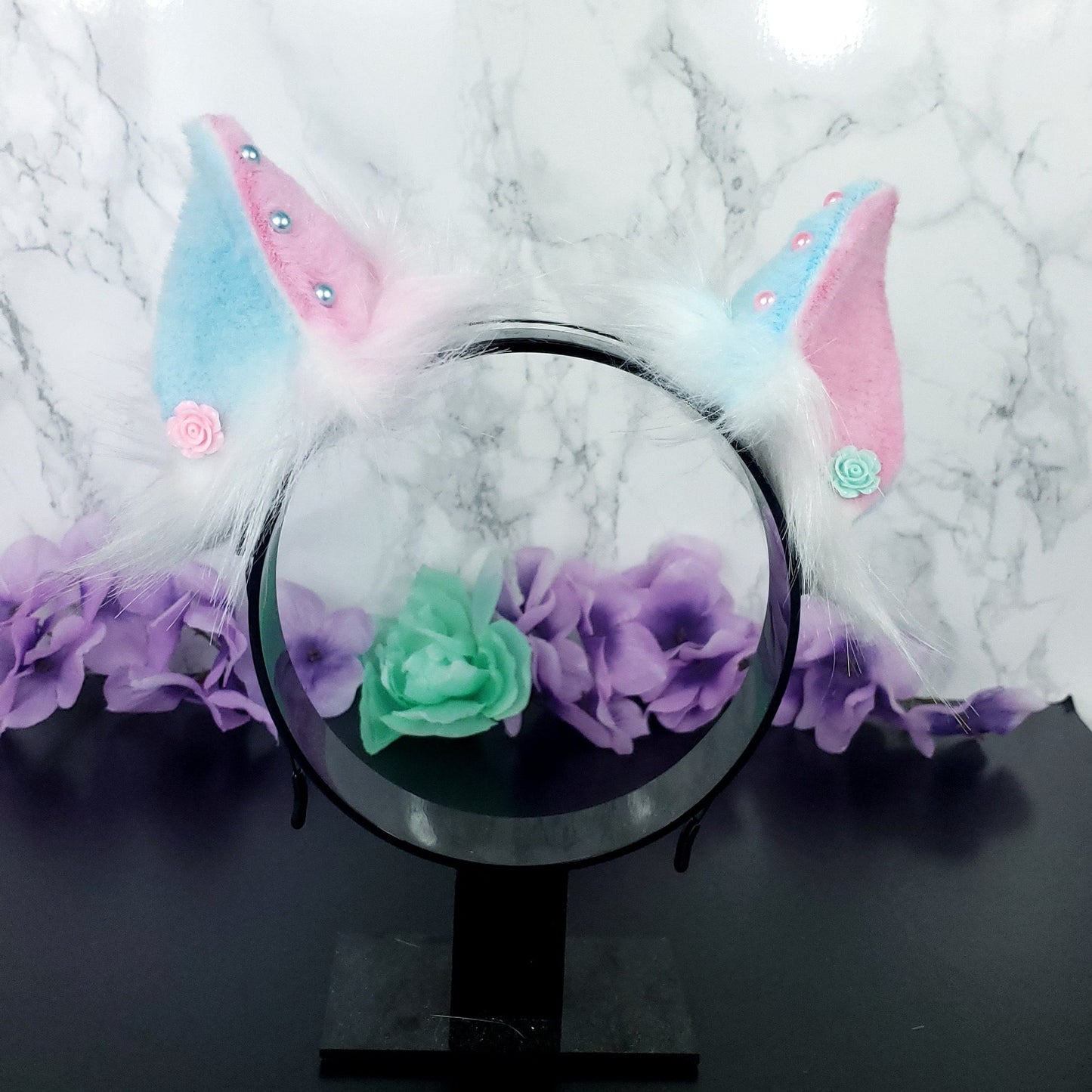 Pink Pastel Kawaii Bendable Cosplay Ears Headband