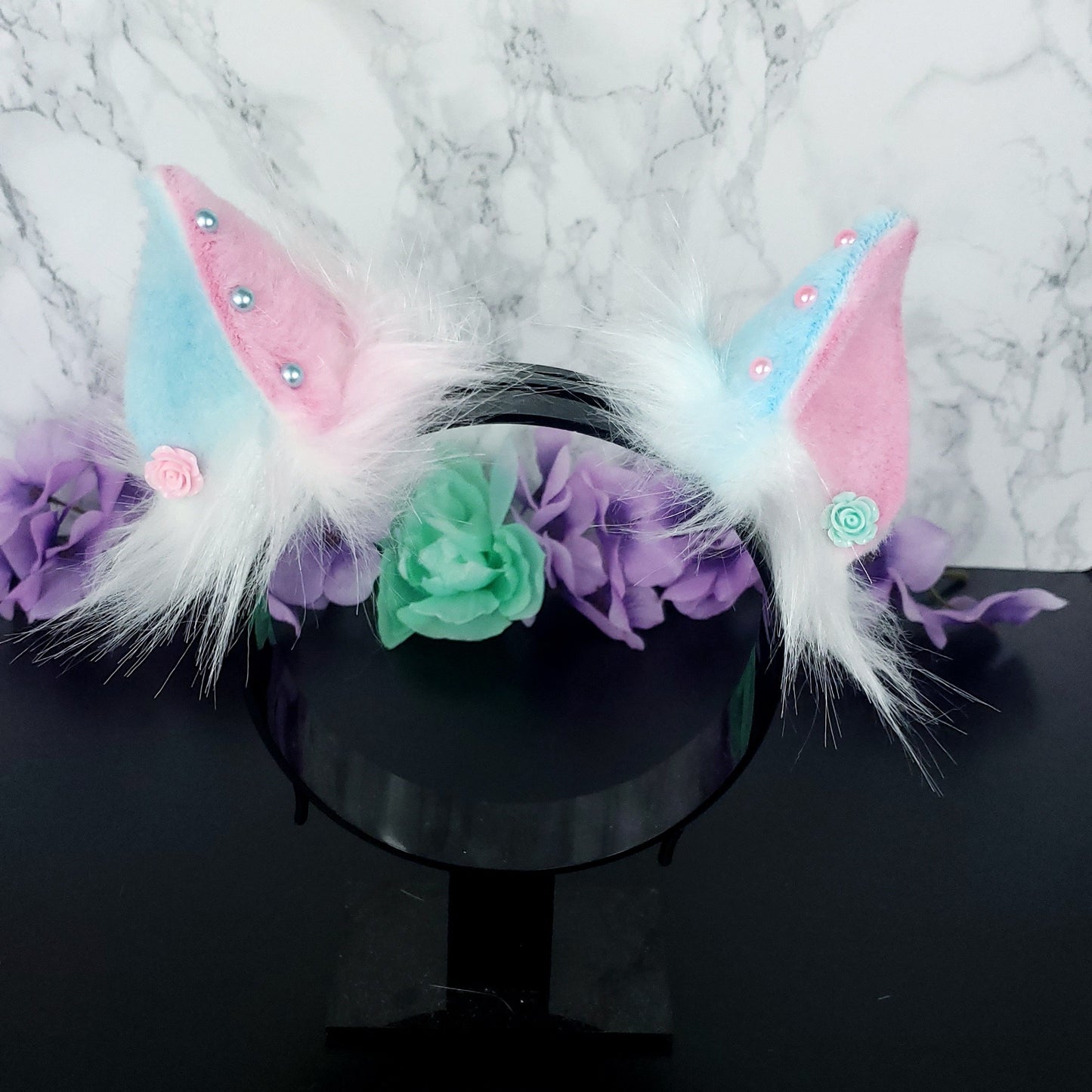 Pink Pastel Kawaii Bendable Cosplay Ears Headband