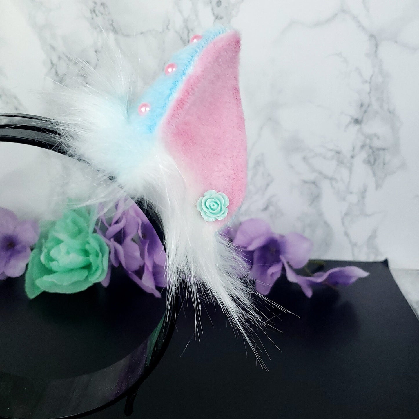 Pink Pastel Kawaii Bendable Cosplay Ears Headband