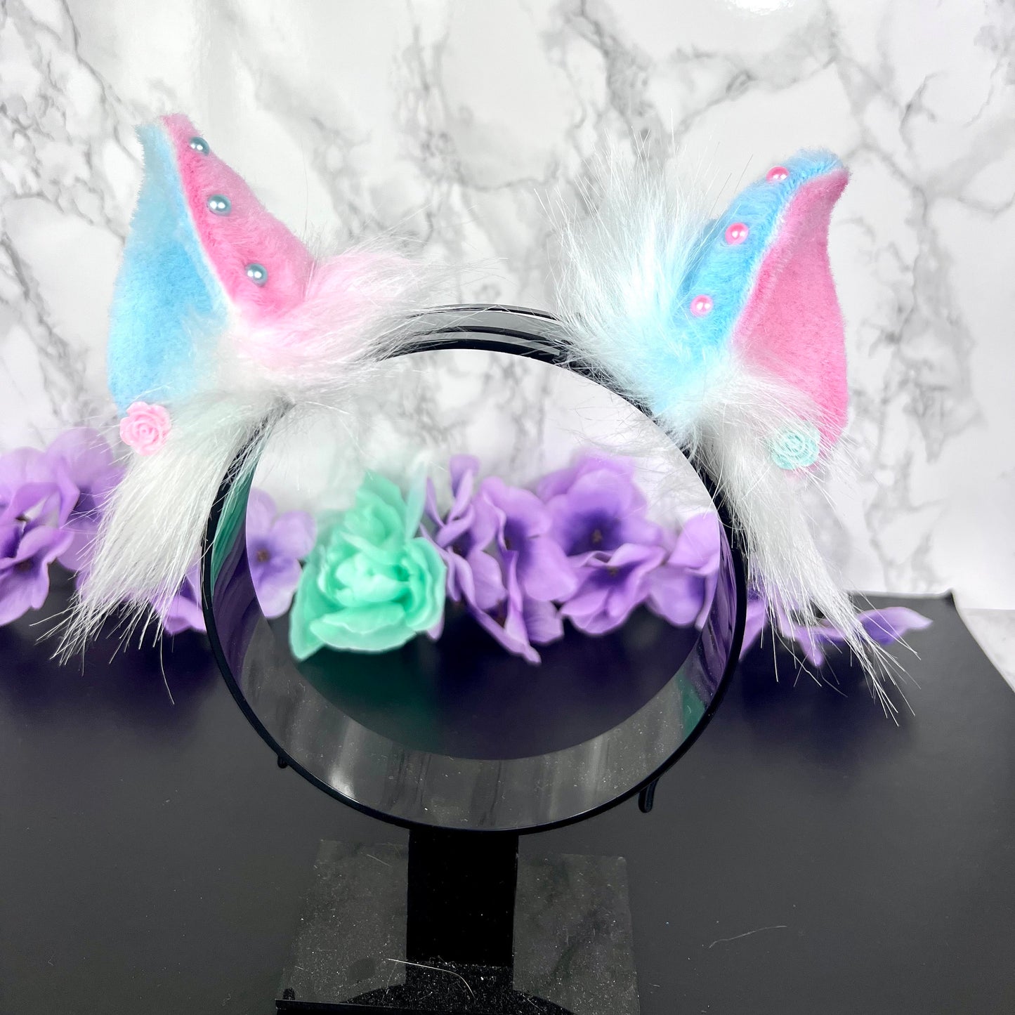 Pink Pastel Kawaii Bendable Cosplay Ears Headband